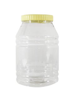 Sunpet Plastic Jar Clear/Yellow 