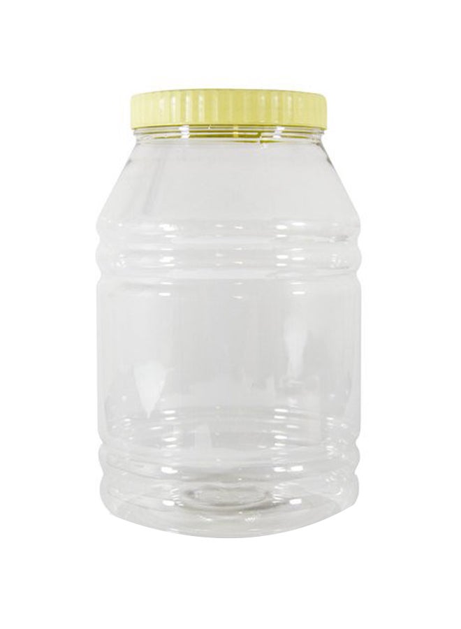 Sunpet Plastic Jar Clear/Yellow 