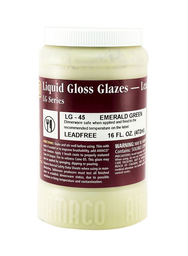 طلاء لامع LG-45 PT أخضر زمردي