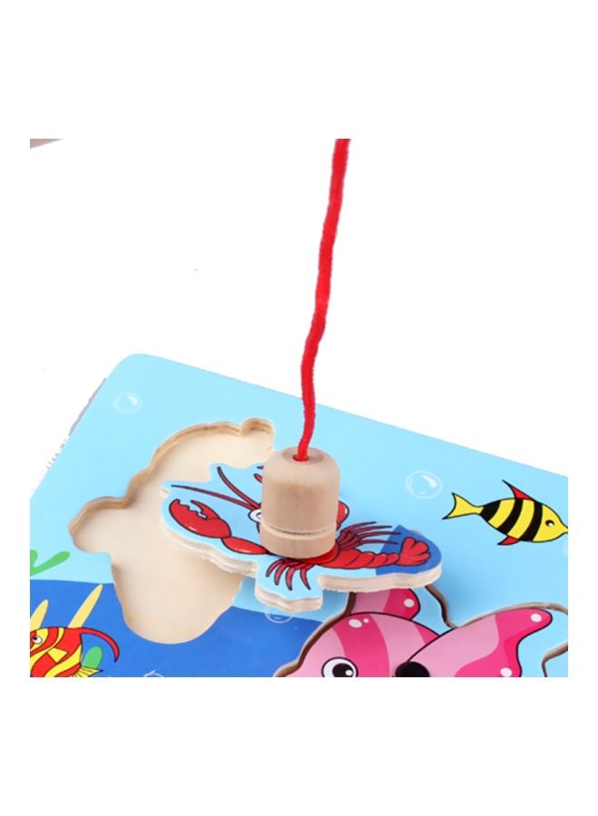 3D Magnetic Fishing Jigsaw Puzzle 18x12x0.5cm - Image 3