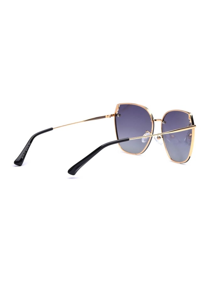 PARTAGAS Women's Polarized Rectangular Sunglasses - Image 3