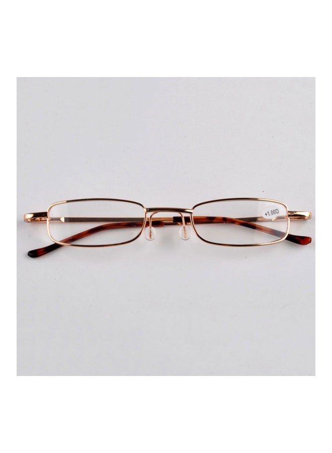 unisex Resin Lens Reading Glasses With Tube Case - Image 3