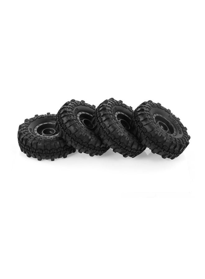 4-Piece Tyre With Wheel For 1/10 RC Car Traxxas HSP Redcat RC4WD 1.9inch  - Image 5