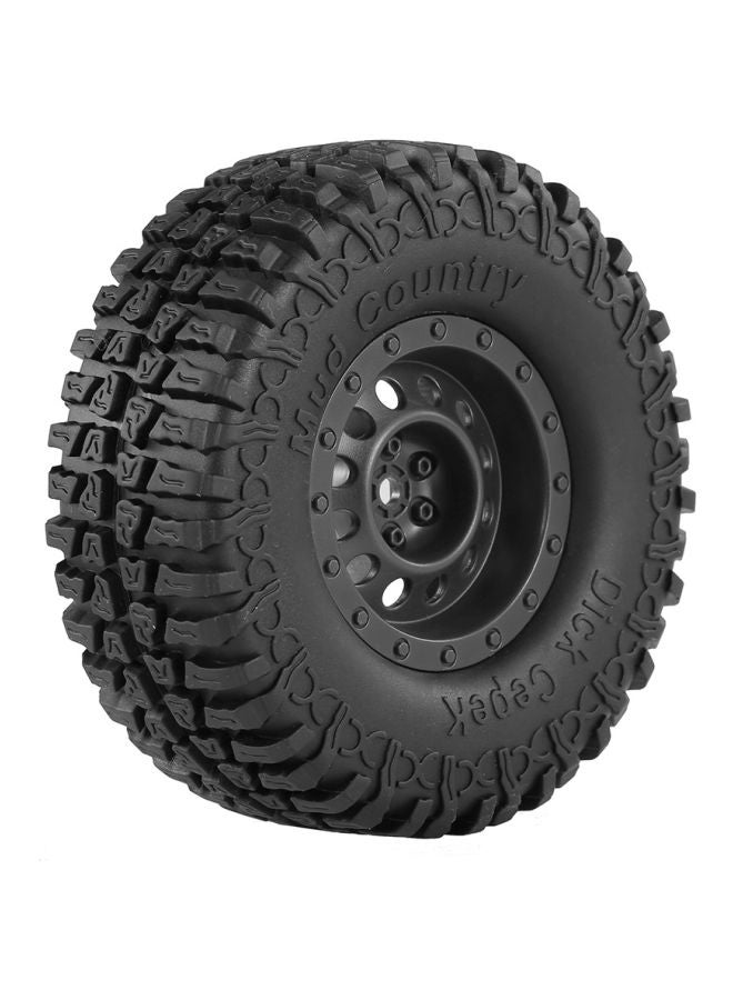 4-Piece Tyre With Wheel For 1/10 RC Car Traxxas HSP Redcat RC4WD 1.9inch  - Image 5