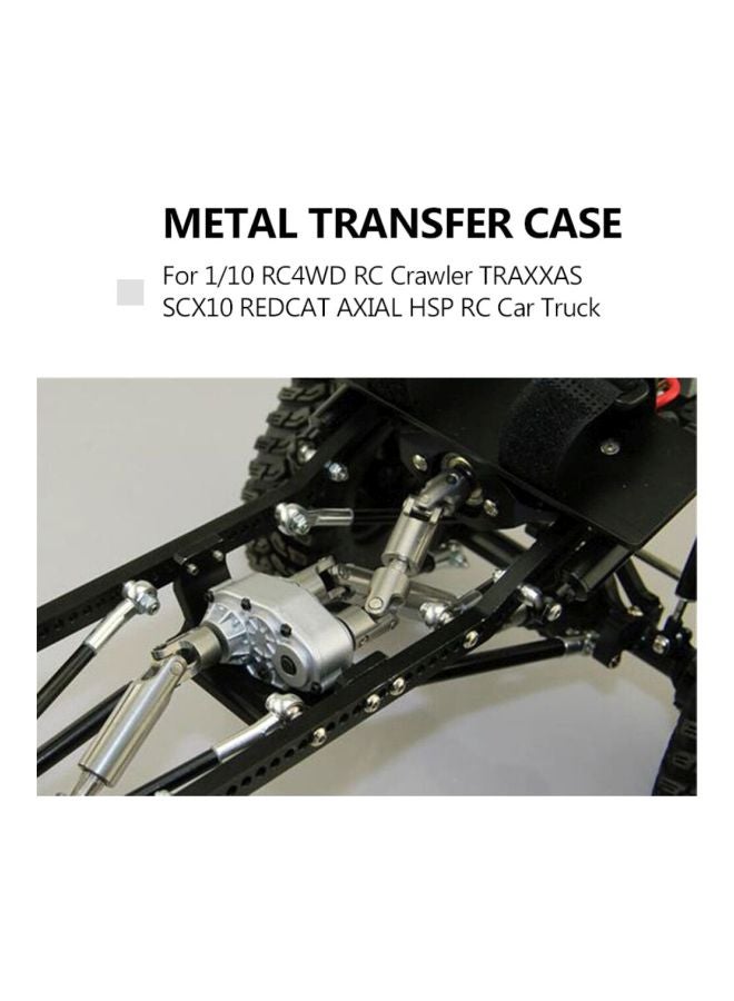 صندوق تروس للعبة شاحنة 1/10 RC4WD كرولر تراكساس SCX10 D90 ريدكات أكسيال HSP التي تعمل بالتحكم عن بعد