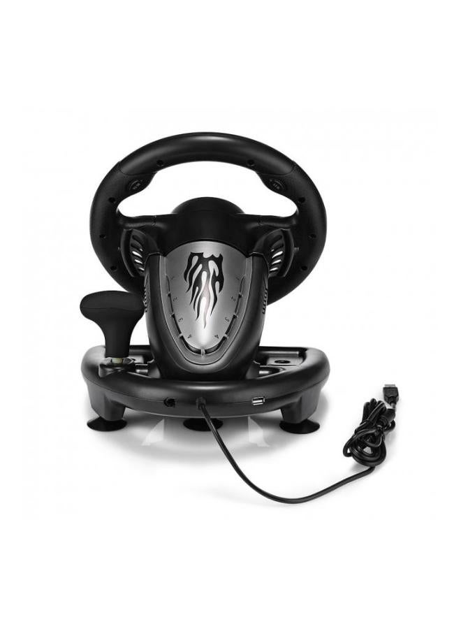 OHPA Racing Game Steering Wheel With Brake Pedal  - Image 2