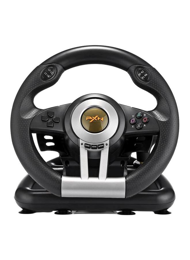 OHPA Racing Game Steering Wheel With Brake Pedal  - Image 1