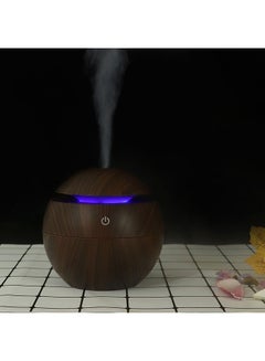 ماركة غير محددة جهاز للعلاج العطري بتصميم من الخشب بني 130ملليلتر  - Image 3