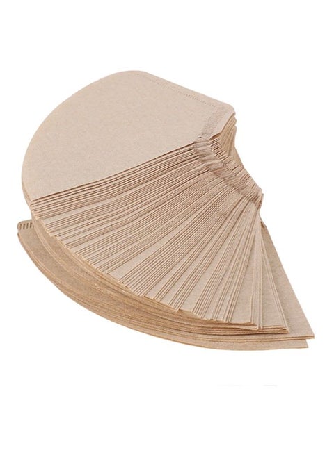 Coffee Filter Paper Brown 100 Pieces 19 x 19cm
