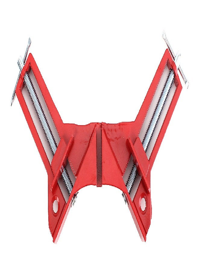 شاربدو مشبك ذو زاوية قائمة أحمر 17x9سم - Image 1