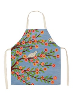 Printed Household Apron Blue/Green/White 68x55cm - v1563261007/N27346388A_1