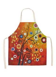 Printed Household Apron Orange/Yellow/Black 68x55cm - v1563261009/N27346400A_1