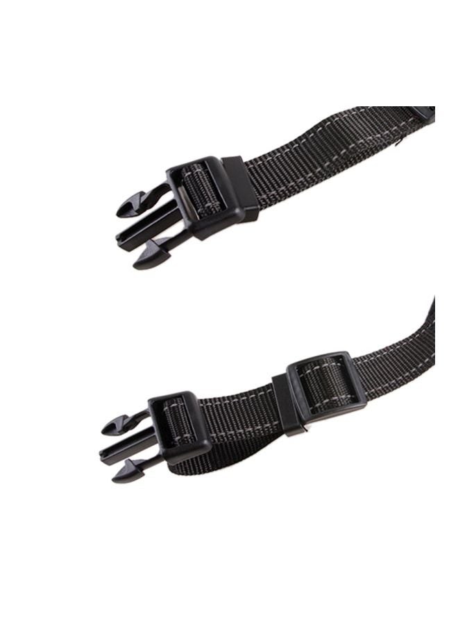 Adjustable Reflective Harnesses Black S - Image 3