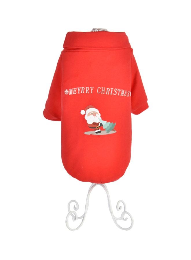 Generic Christmas Turtleneck Coat Red M - Image 1