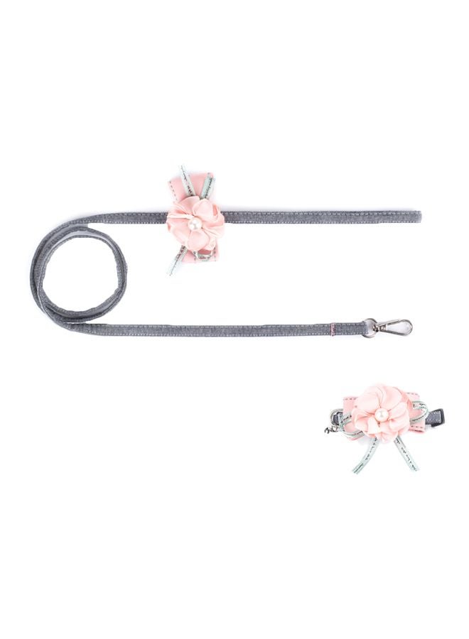 Cloth Art Collar With Belt Suit Grey/Pink - Image 1