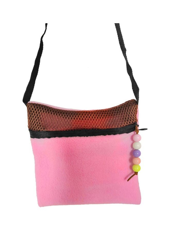 HENGZI Portable Pet Carrier Bag Pink/Brown/Black - Image 1