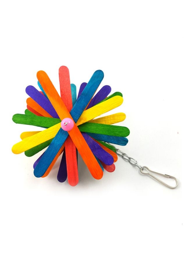 HENGZI Flower Shape Hanging Chewing Toy Multicolour - Image 2