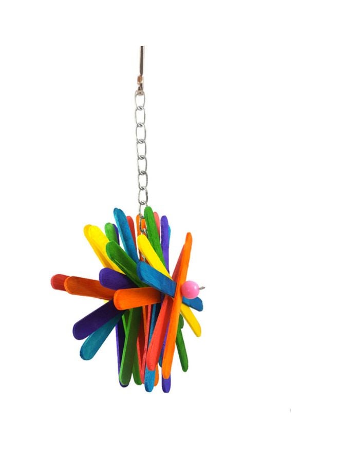 Flower Shape Hanging Chewing Toy Multicolour - v1563262860/N27590836A_3