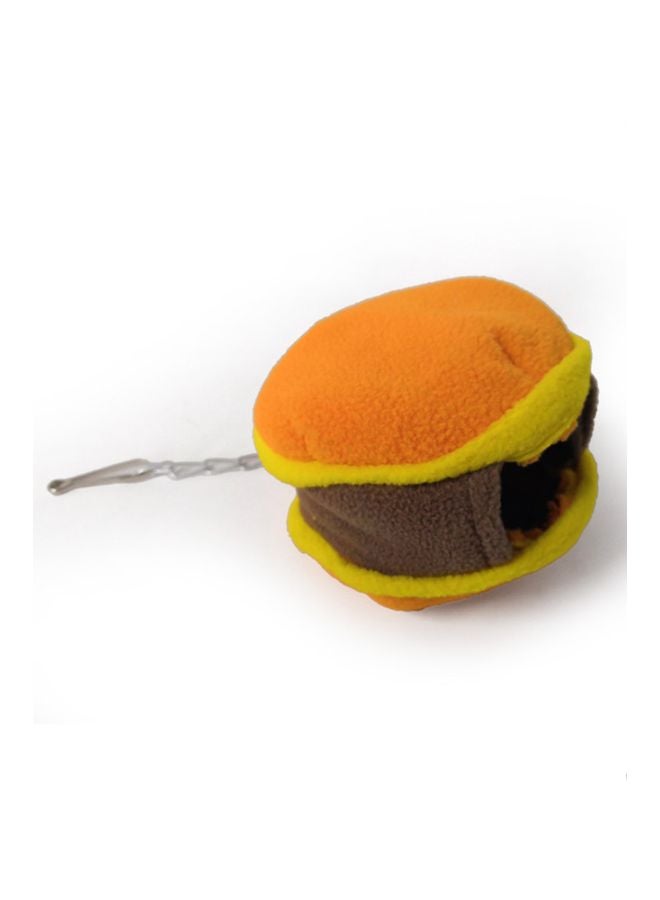 HENGZI Hamburger House Designed Nest Hanging Hammock Orange/Brown/Green - Image 3
