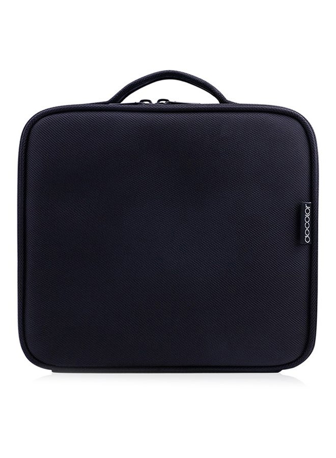 docolor Makeup Oganizer Bag With Adjustable Case P03 Black - Image 1