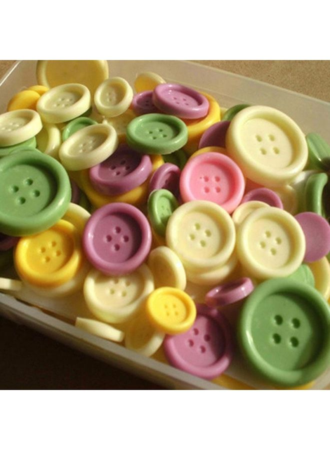 OHPA 3D Buttons Fondant Mould Brown 21.5x11x0.5cm - Image 3