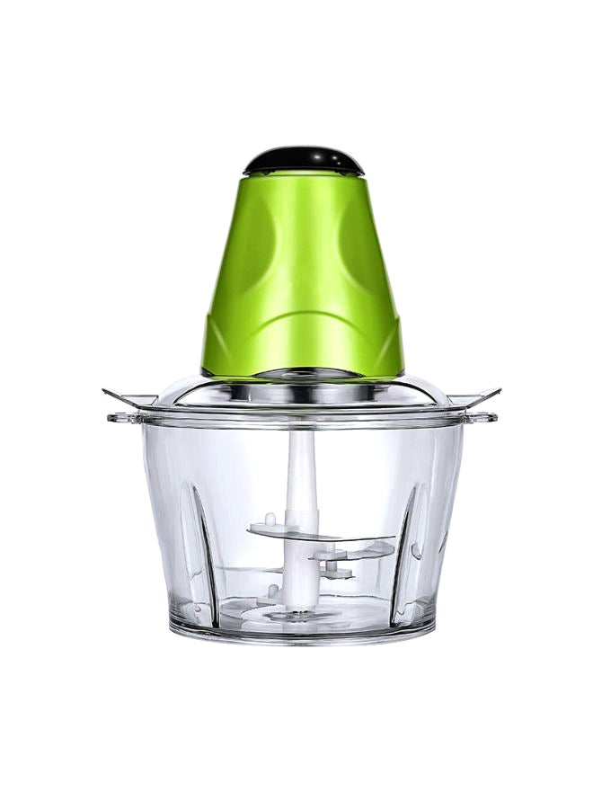 OHPA Automatic Electric Meat Grinder 1.5 L MH-59 Green/Clear