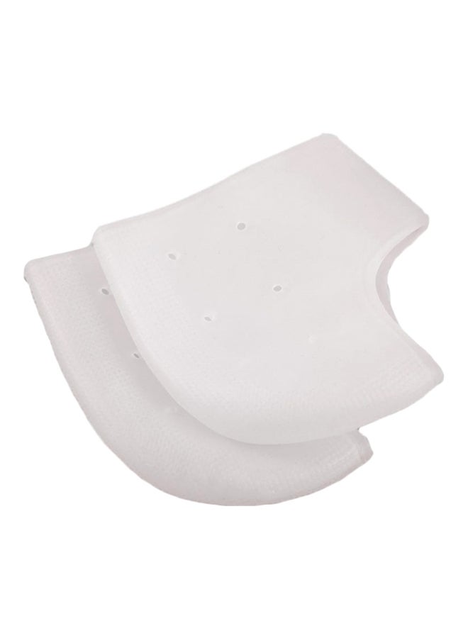 OHPA Silicone Moisturizing Heel Protection Socks Cracking Repair Analgesic Skin Care Pad 2pcs HZ-36  - Image 1