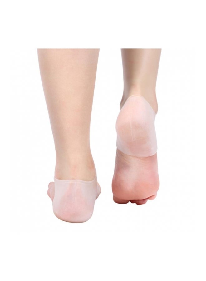 OHPA Silicone Moisturizing Heel Protection Socks Cracking Repair Analgesic Skin Care Pad 2pcs HZ-36  - Image 3