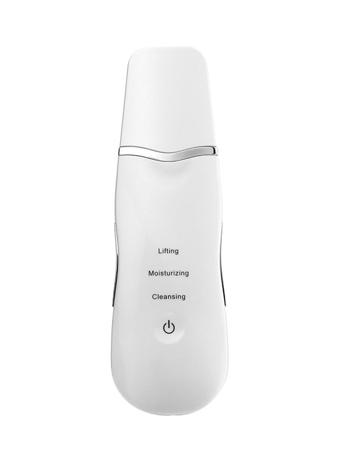 OHPA - Ultrasonic Face Cleaner Skin Scrubber Care White - Image 1