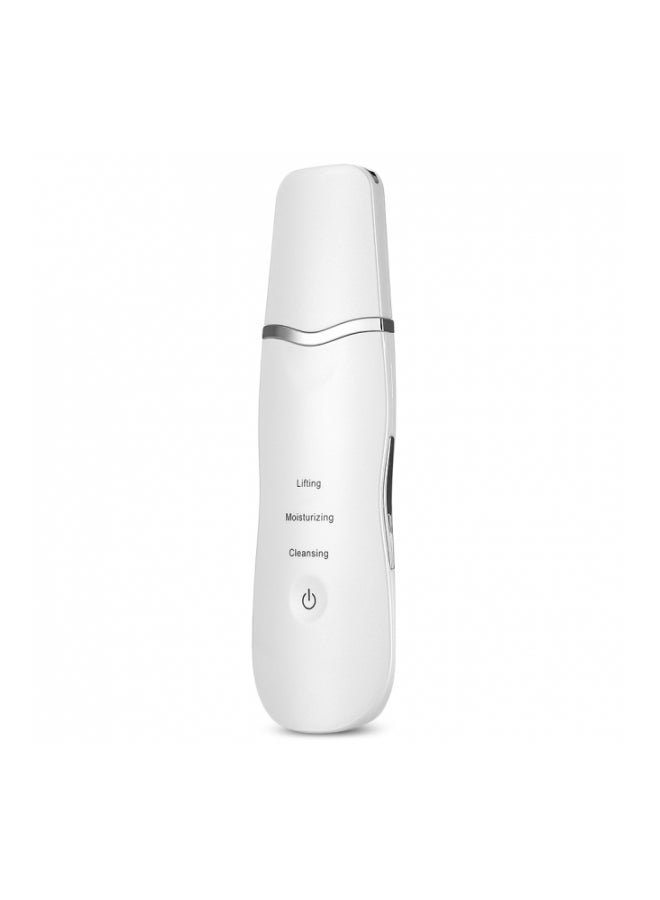 OHPA - Ultrasonic Face Cleaner Skin Scrubber Care White - Image 1
