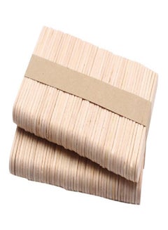 Generic 50-Piece Wood Popsicle Craft Sticks  - Image 1