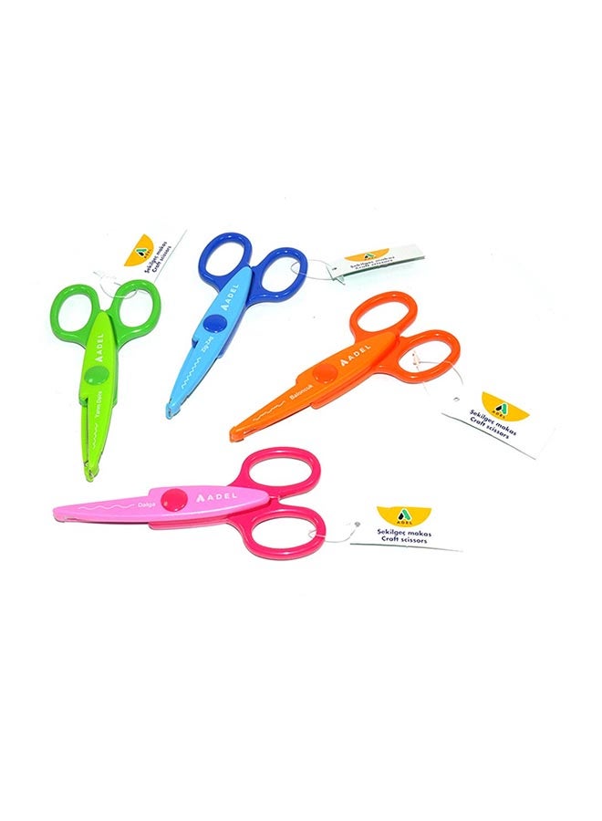 Adel 24-Piece Craft Scissors Multicolour - Image 2