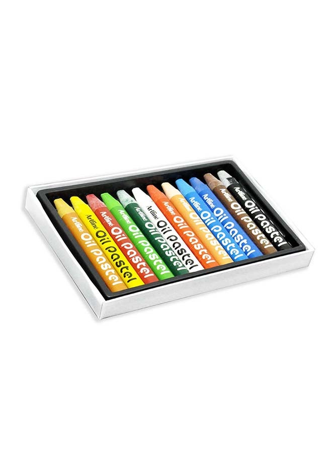 Artline 12-Piece Premium Oil Pastel Multicolour - Image 1