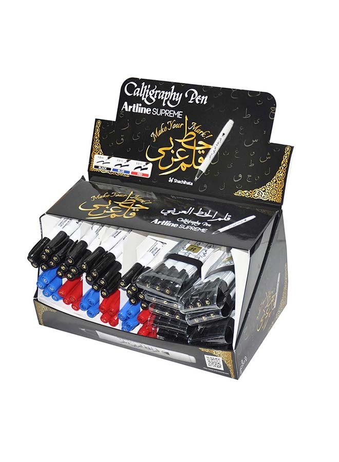 Artline 78-Piece  Supreme Calligraphy Pen Multicolour - Image 1
