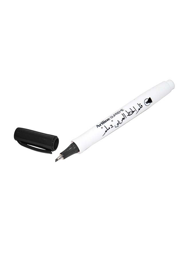 Artline 12-Piece Supreme Calligraphy Pen Black  - Image 2
