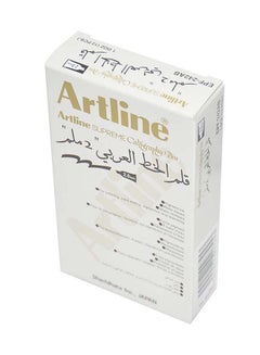 Artline 12-Piece Supreme Calligraphy Pen Red  - Image 3