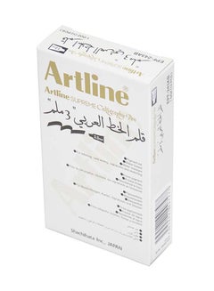 Artline 12-Piece Supreme Calligraphy Pen Blue  - Image 3