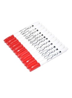 Artline 12-Piece Supreme Calligraphy Pen Red  - Image 1