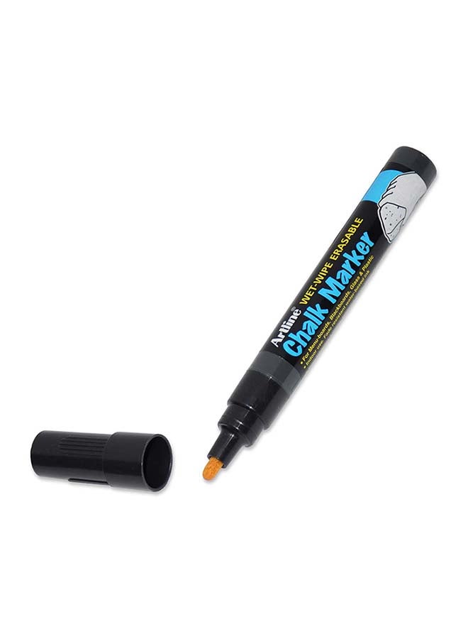 Artline 12-Piece Chalk Marker Black - Image 2