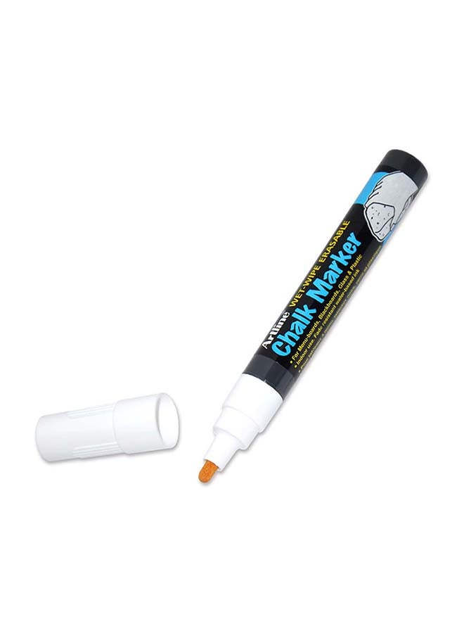 Artline 12-Piece Chalk Marker White - Image 2