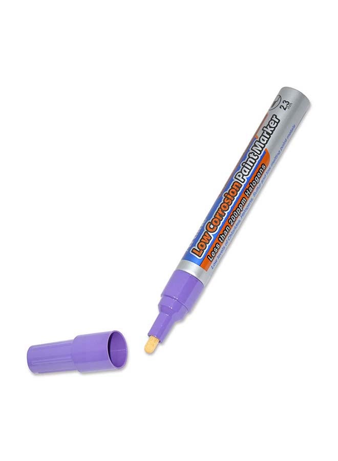 Artline 12-Piece Bullet Nib Paint Marker Purple - Image 2