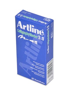 Artline 12-Piece Calligraphy Marker Blue  - Image 3