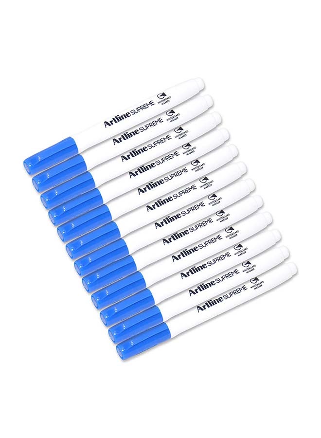 Artline 12-Piece Supreme Board Marker White - Image 1