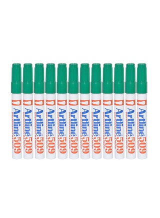 12-Piece Chisel Nib White Board Marker Green - v1563274853/N27687298A_1