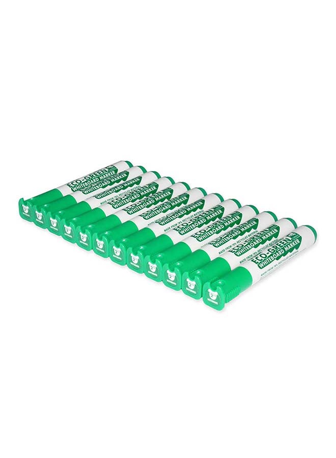 12-Piece Eco-Green White Board Marker Green - v1563274862/N27687316A_1