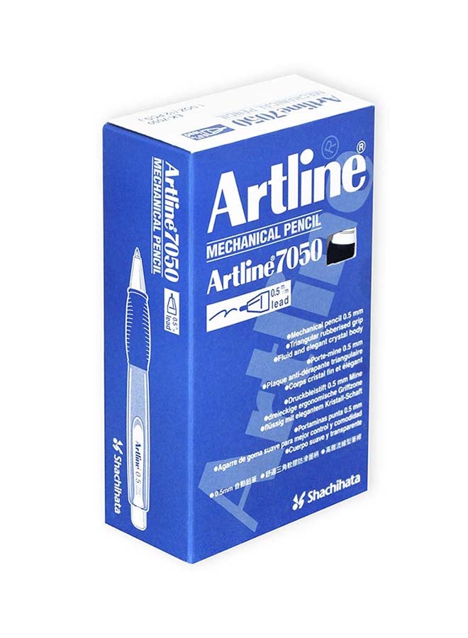 Artline 7050 0.5mm Mechanical Pencil in Blue Barrel (Pack of 12) Blue - Image 3