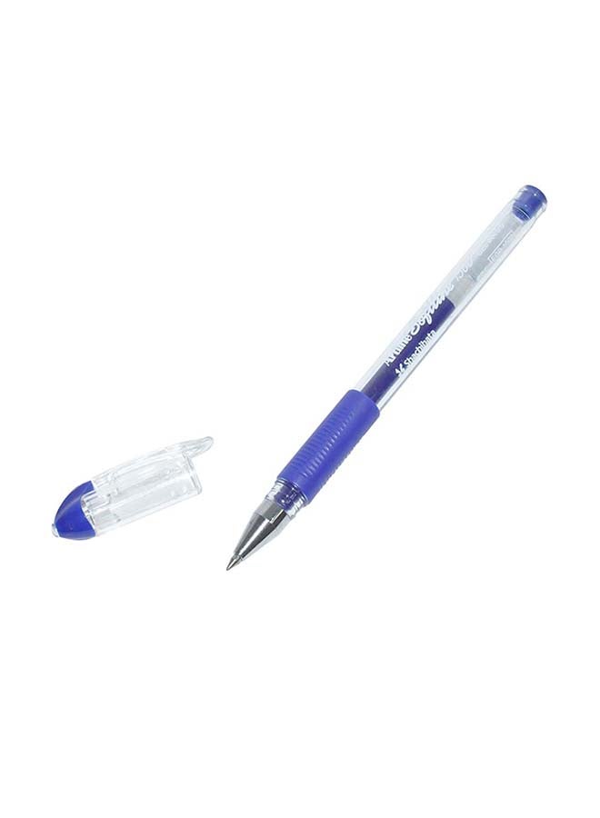Artline 12-Piece Softline Gel Inked Roller Ball Pen Blue - Image 2