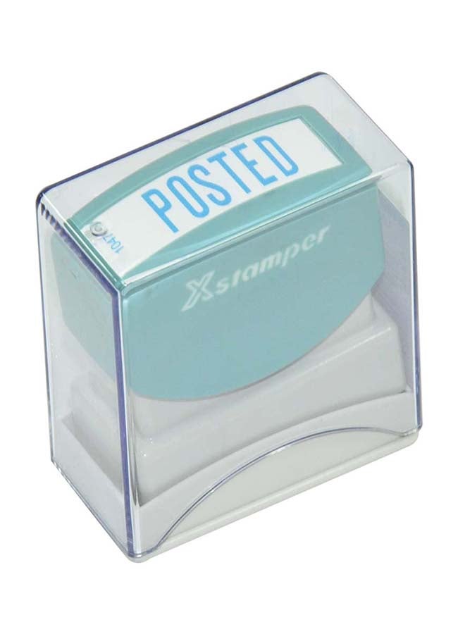 Handheld Posted XStamper Blue