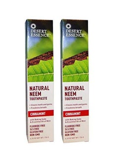 Pack Of 2 Natural Neem Tootpaste Cinnamint Yellow - v1563277094/N28298919A_1