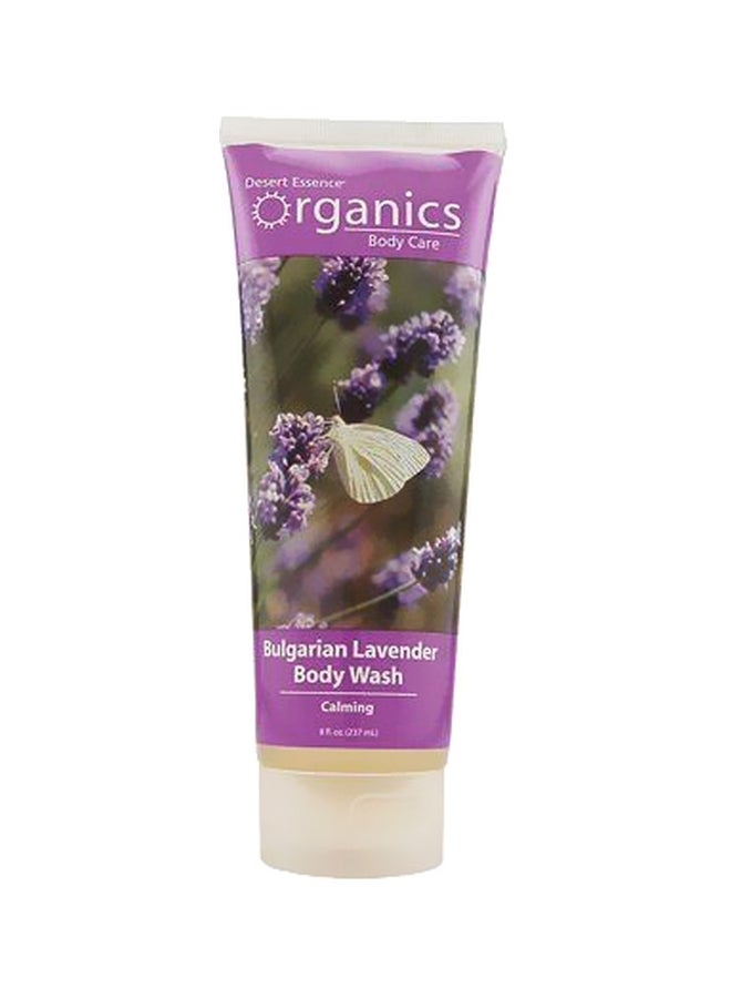 Desert Essence Organics Bulgarian Lavender Body Wash Calming 
